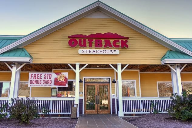 Outback Menu With Prices