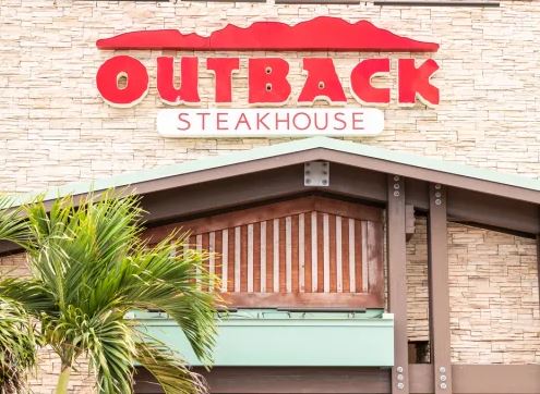 Outback Steakhouse Menu in Australia