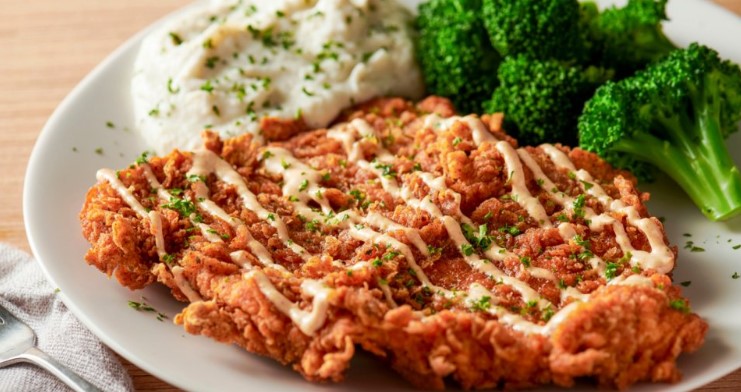 Outback's Bloomin' Fried Chicken