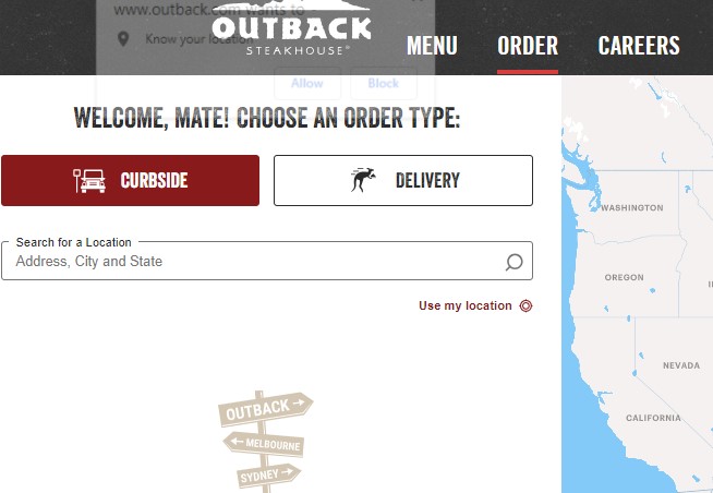 How To Order Fron Outback Steakhouse Breakfast Online
